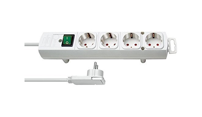 Brennenstuhl Comfort Line + 4x plug white