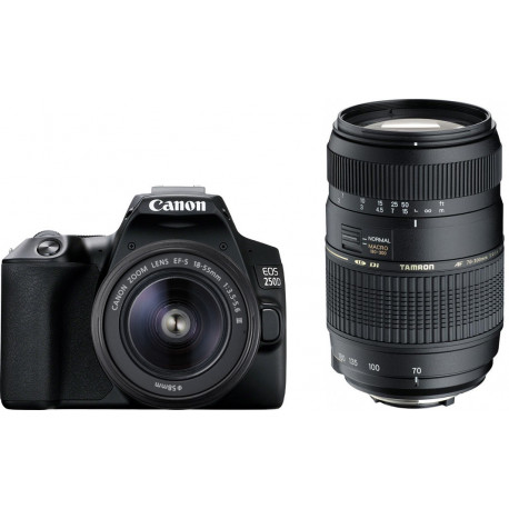 Canon EOS 250D + 18-55мм DC + Tamron 70-300мм Di