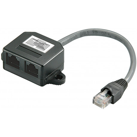 Goobay UTP 10/100 Y-adapteris 1:1