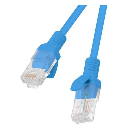 Lanberg patch cord RJ45 Cat.6 1m, blue
