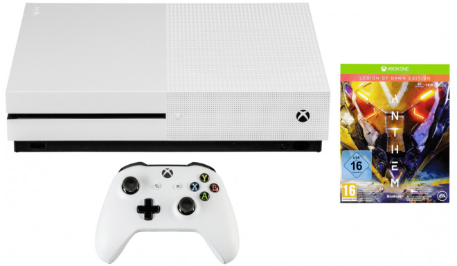 Microsoft Xbox One S 1TB Anthem - Legion of Dawn USK 16
