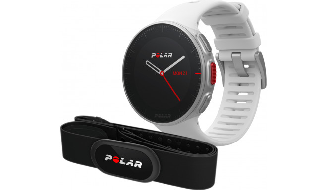 Polar Vantage V HR M/L, valge + H10 pulsivöö