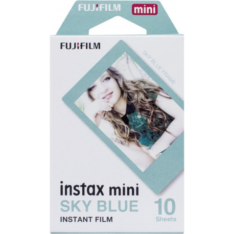 Fujifilm Instax Mini 1x10 Sky Blue Frame (aegunud)