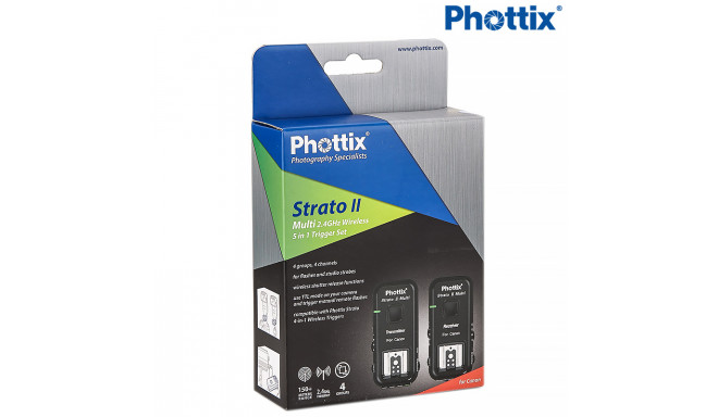 Phottix remote control Strato II Multi 5in1 Trigger Set for Canon