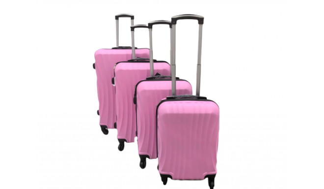 ABS Trolley cases 4 pcs compartment Coco Divo