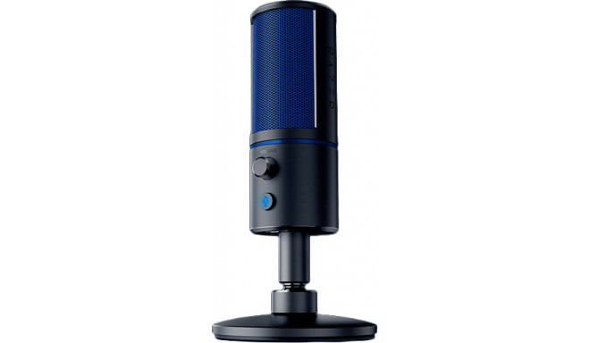 Razer microphone Seiren X PS4, black/blue