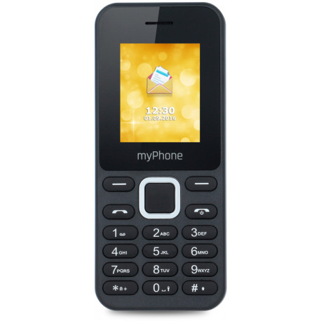 myPhone 3310 Dual, melns (atvērts iepakojums)