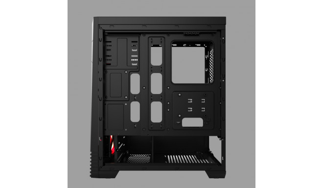 AZZA computer case Blaze 231G Side window ATX, black