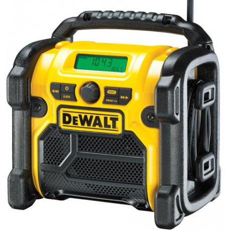 Dewalt radio DCR019, dzeltens