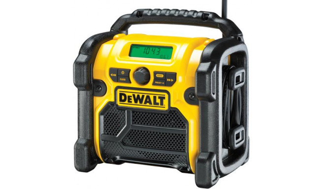 Dewalt radio DCR019, yellow