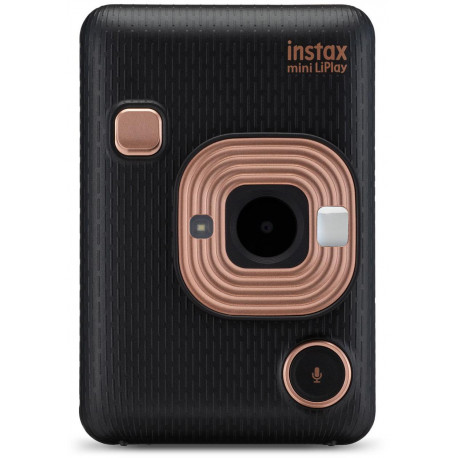 Fujifilm Instax Mini LiPlay, eleganti melns