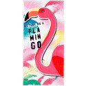 Arditex beach towel Flamingo