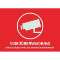 ABUS WarnSticker Video -D- 148x105mm