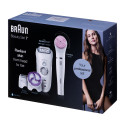 Epilator for body Braun Silk-epil Beauty Set SensoSmart 7-885 (white color)