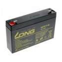 LONG 6V 7AH LEAD-ACID BATTERY F1 (WP7-6)