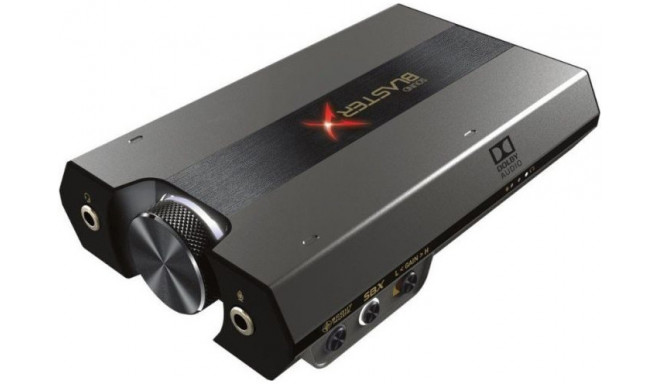 CreativeLabs sound card Sound BlasterX G6