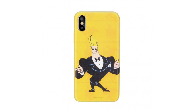 Cartoon Network Johnny Bravo Silicone Case for Apple iPhone 5 / 5S / SE Smoking