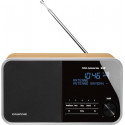 Grundig DTR3000 DAB + radio (brown, DAB +, FM, jack)