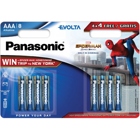 Panasonic Evolta battery LR03EGE/8B (4+4) S-M