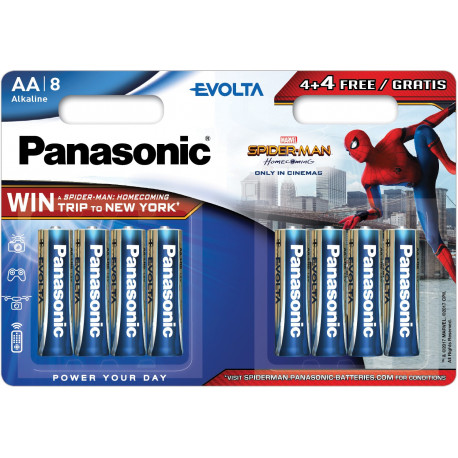 Panasonic Evolta батарейка LR6EGE/8B (4+4) S-M
