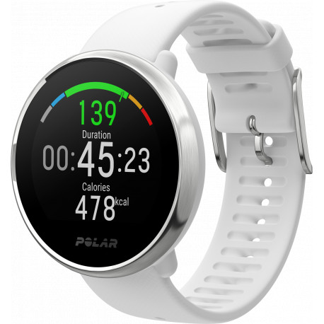 Polar Ignite M/L, white/silver