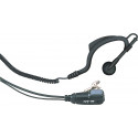 Midland MA21-L earbud with earhanger and in-line mic with VOX