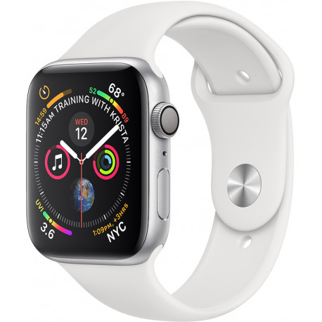 Apple Watch 4 GPS 40mm Sport Band, valge