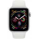 Apple Watch 4 GPS 40mm Sport Band, white