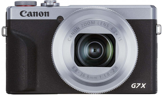 Canon Powershot G7 X Mark III, hõbedane