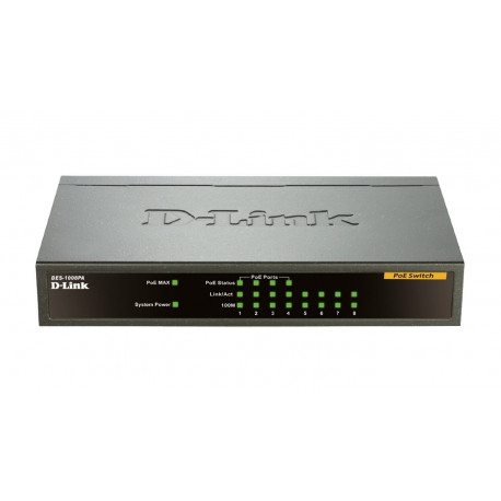 D-Link switch DES-1008PA 4x PoE