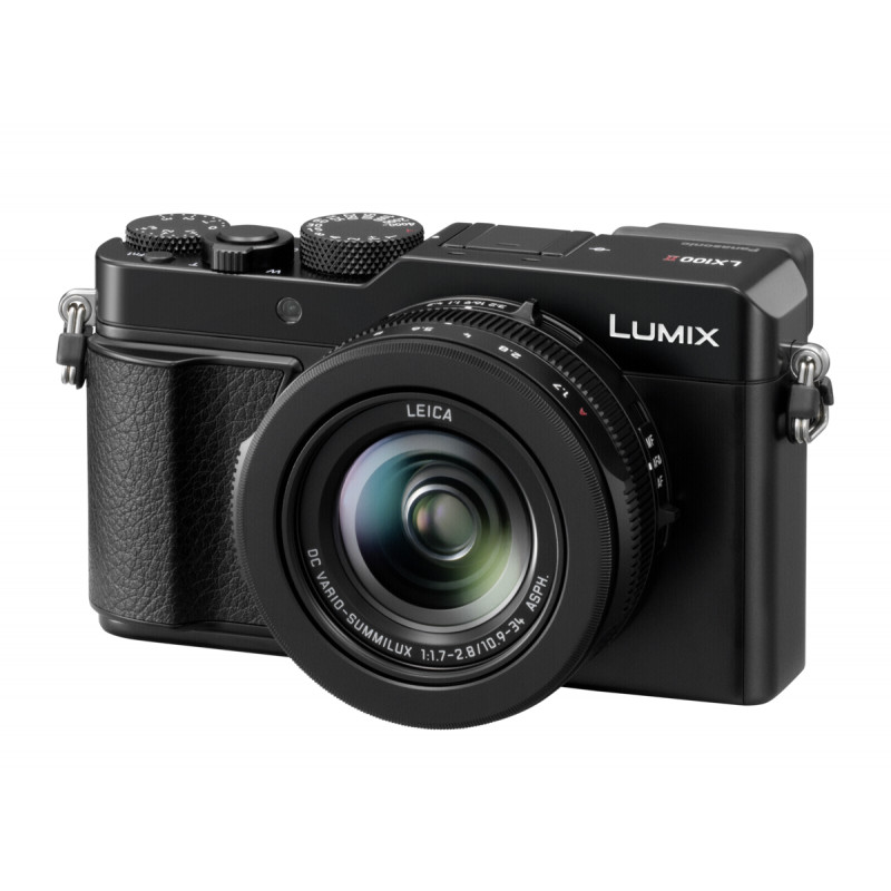 Panasonic Lumix DMC-LX100 Mark II, must - Kompak   tkaamerad