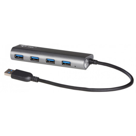 i-Tec USB hub 4xUSB 3.0, metālisks