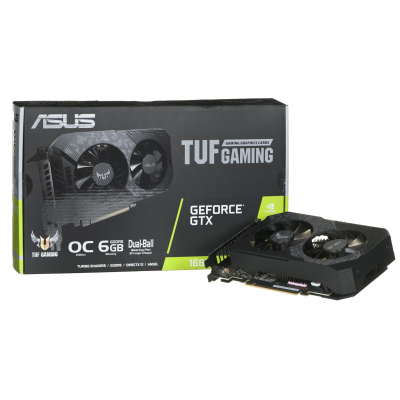 Asus Graphics Card Geforce Gtx 1660 6gb Gddr5 Tuf Gtx1660 O6g Gaming Vga Cards Photopoint