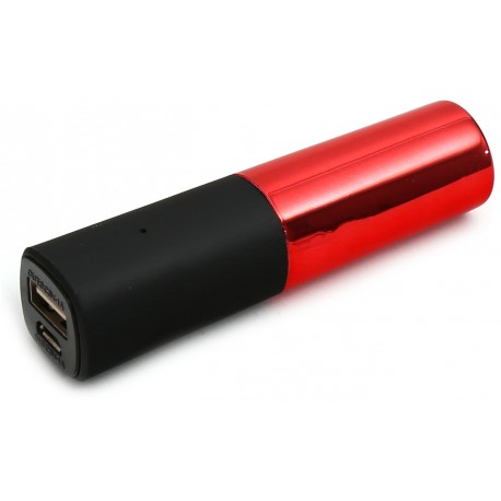 Platinet akupank Lipstick 2600mAh, punane