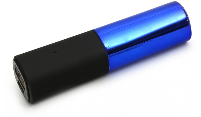 Platinet lādētājs-akumulators Lipstick 2600mAh, zils