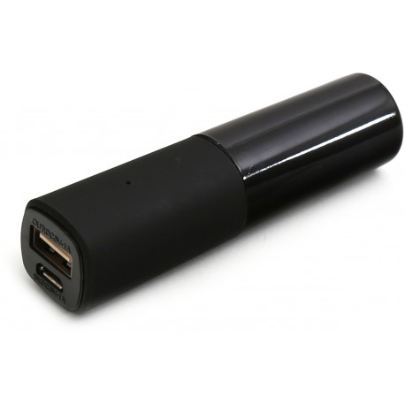 Platinet akupank Lipstick 2600mAh, must