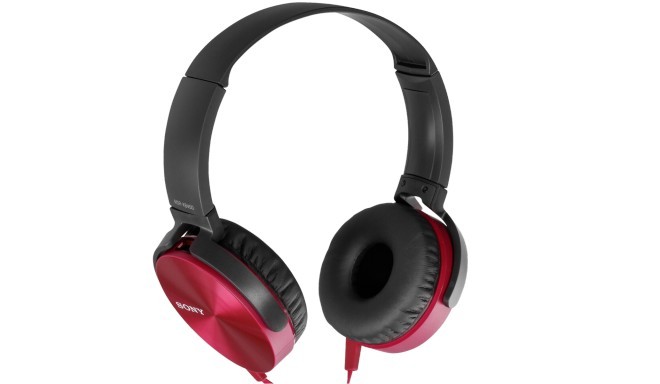 Sony headset MDR-XB450APR, red