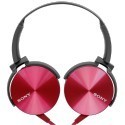 Sony headset MDR-XB450APR, red