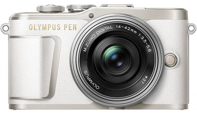 Olympus PEN E-PL9 + 14-42mm EZ Kit, white/silver