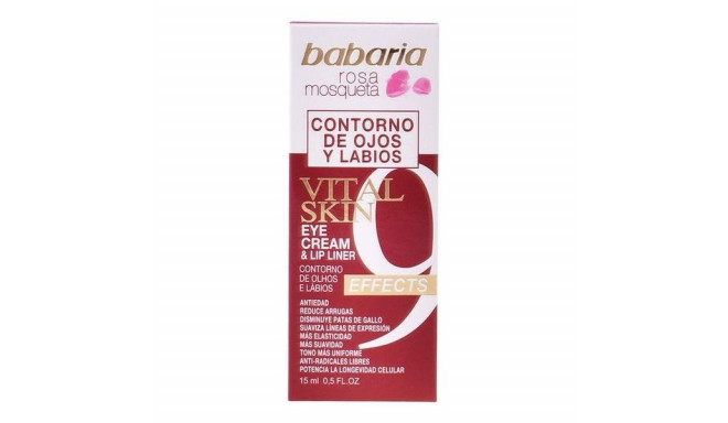 Anti-ageing Cream for the Eye and Lip Contour 9 Effects Babaria (15 ml)