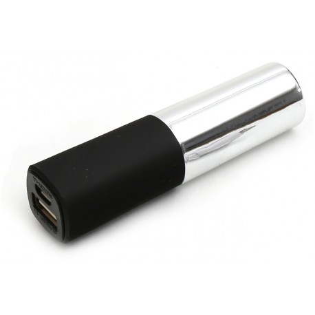 Platinet портативный аккумулятор Lipstick 2600mAh, серебристый