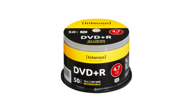 DVD+R INTENSO 4.7GB X16 (CAKE 50)