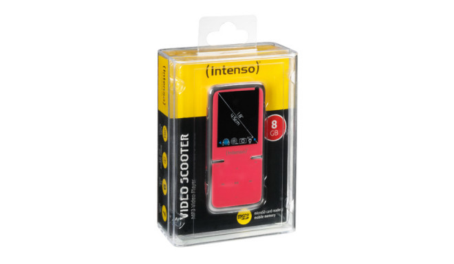 MP4 PLAYER INTENSO 8GB VIDEO SCOOTER LCD 1.8" PINK