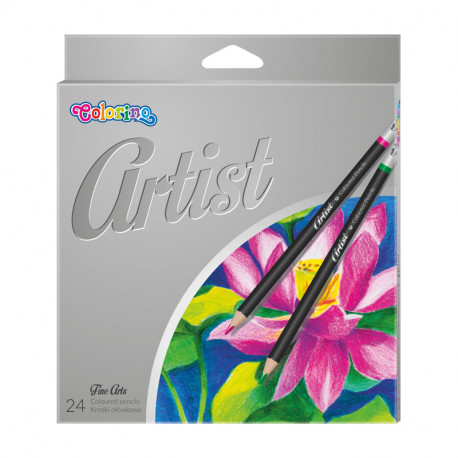 Värvipliiatsid COLORINO Artist, 24 värvi