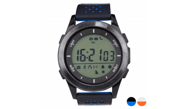 Smart Watch with Pedometer Fitness Explorer 2 LCD Bluetooth 4.0 IP68 (Black)