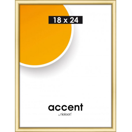 Nielsen фоторамка Accent 18x24, золотистая