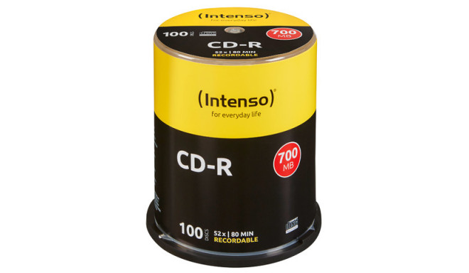 CDR INTENSO 700MB (CAKE 100)