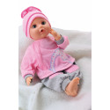 BAMBOLINA doll with mouth movement, 10 life-like sounds & Acc 40 cm, BD308