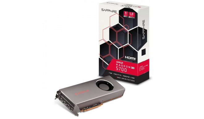 Sapphire videokaart Radeon RX 5700 8GB 256bit PCIE 4.0 16x GDDR6