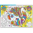 EDUCA colouring puzzle Kids unicorn 150 pcs., 17828